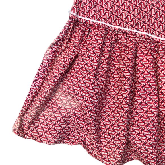 Vtg 60s UAR Egyptian Prairie Cottage Core Patterned Ruffle Maxi Dress Nefertari - Picture 10 of 16